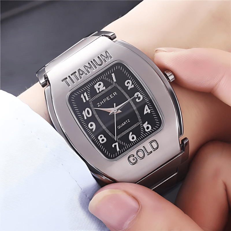LUXURY TITANIUM GOLD WATCH